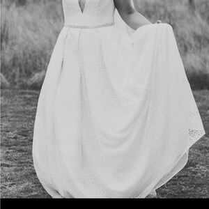 Justin Alexander Ivory Dress